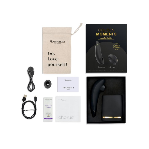СексНабор Golden Moments WOMANIZER Premium 2 + Chorus от We-Vibe - Фотография №6