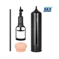 Помпа для мужчин для увеличения члена "Sex Expert" черная - Фотография №2