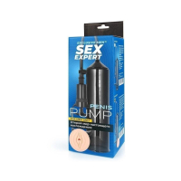 Помпа для мужчин для увеличения члена "Sex Expert" черная - Фотография №3