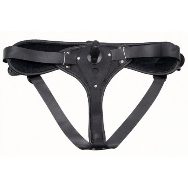 Трусики для страпона с вагинальной пробкой-насадкой "Harness" - Фотография №2