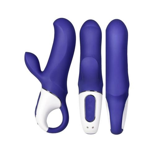 Вибратор "Satisfyer" сиреневый с клиторальным стимулятором - Фотография №4