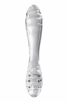 Фаллоимитатор "Satisfyer" стекло прозрачный Интим Хаус