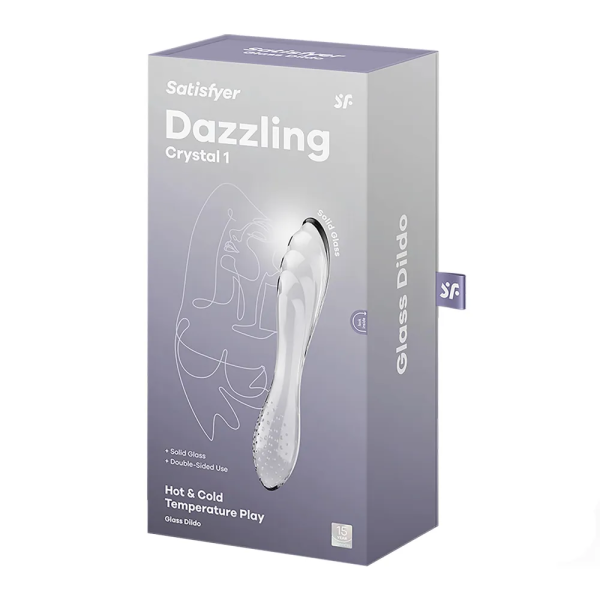 Фаллоимитатор "Satisfyer" стекло прозрачный - Фотография №5