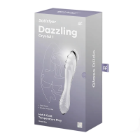 Фаллоимитатор "Satisfyer" стекло прозрачный - Фотография №5