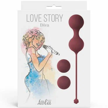 Вагинальные шприки "Love Storry" Diva комплект один двойной и два шарика Интим Хаус