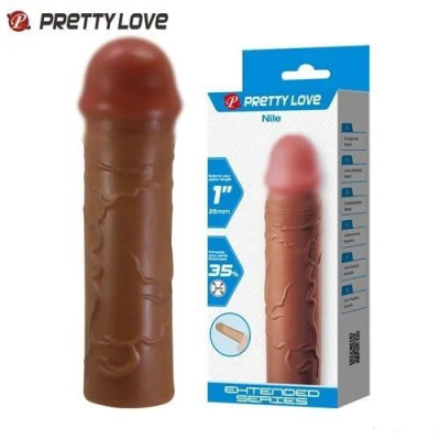 Насадка удлинитель на 2,5 см "Pretty Love" Nile Интим Хаус