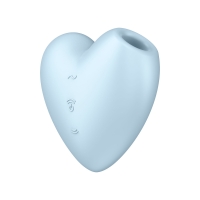 Милый женский Вибратор Сердечко "Satisfyer" Cutie heart голубое - Фотография №1