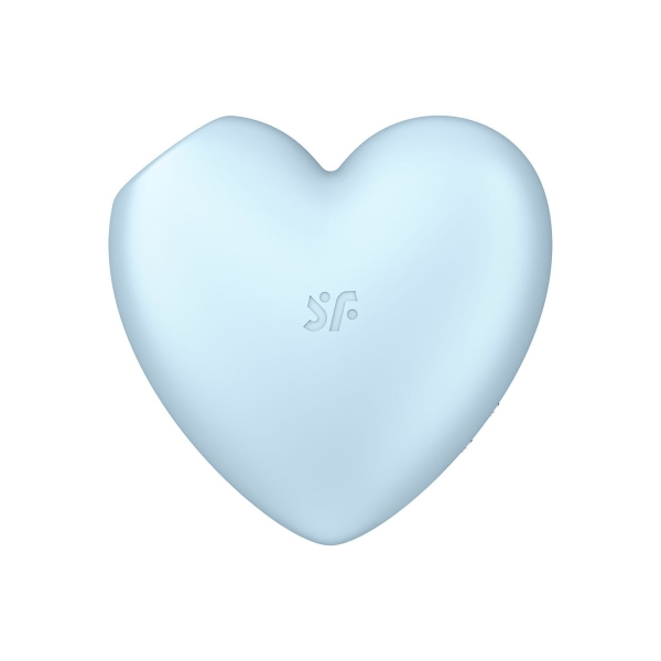 Милый женский Вибратор Сердечко "Satisfyer" Cutie heart голубое - Фотография №3