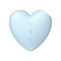 Милый женский Вибратор Сердечко "Satisfyer" Cutie heart голубое - Фотография №5