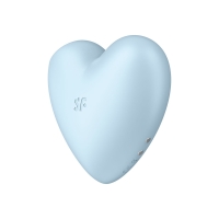 Милый женский Вибратор Сердечко "Satisfyer" Cutie heart голубое - Фотография №8