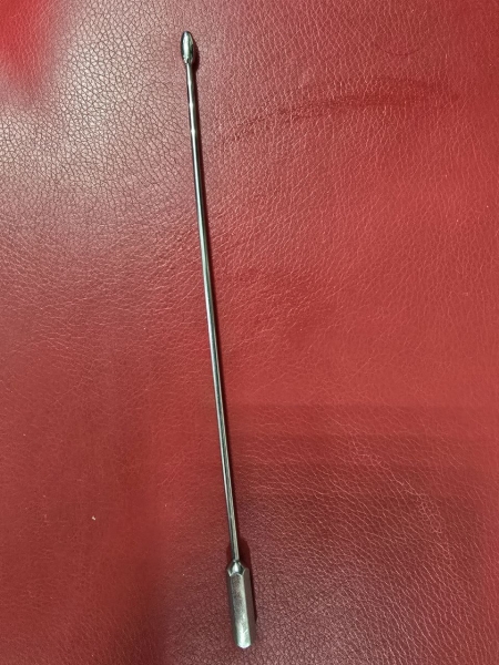 Зонд уретральный длинный тонкий с круглым наконечником "Указка" - Фотография №3