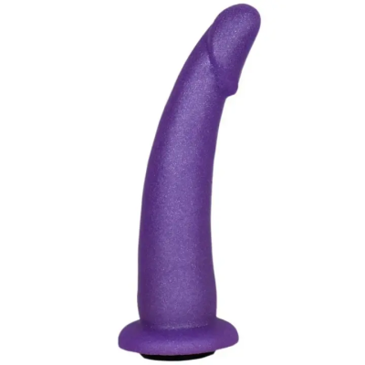 Тонкий короткий фаллоимитатор - Насадка для страпона с коннектором Интим Хаус