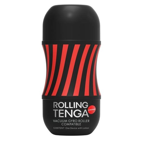 Мастурбатор "Tenga" Rolling Gyro черная туба - Фотография №1