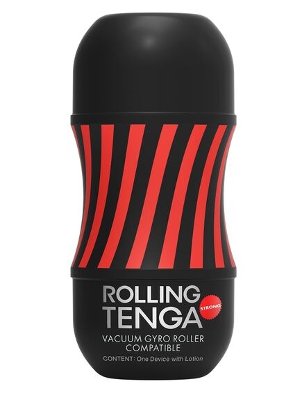 Мастурбатор "Tenga" Rolling Gyro двухсторонняя черная туба - Фотография №1
