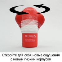 Мастурбатор "Tenga" Rolling Head белая туба имитация позы женщина сверху - Фотография №4