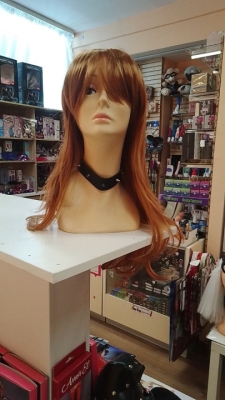 Парик рыжий длинный Интим Хаус