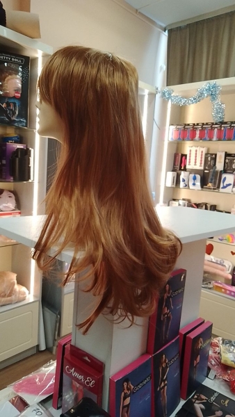 Парик рыжий длинный - Фотография №2