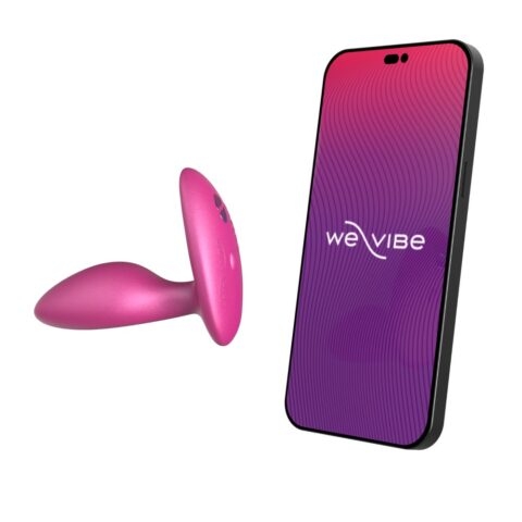 Пробка "We-Vibe" Ditto+ розовая перезаряжаемая - Фотография №2