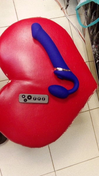 Страпон женский анатомический "Strap-on-me" Multi Orgazm с пультом - Фотография №5