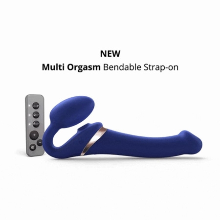 Страпон женский анатомический "Strap-on-me" Multi Orgazm с пультом - Фотография №3