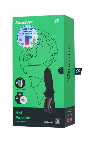 Вибратор "Satisfyer" Hot Passion черный - Фотография №4