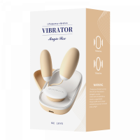 Виброяйцо с двойной вибрацией "Lai Le" бежевый - Фотография №2