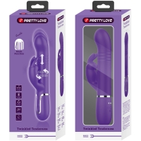 Вибратор с ротацией и поступательными движениями Twinkled Pretty Love - Фотография №2