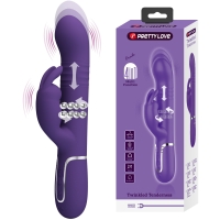 Вибратор с ротацией и поступательными движениями Twinkled Pretty Love - Фотография №1