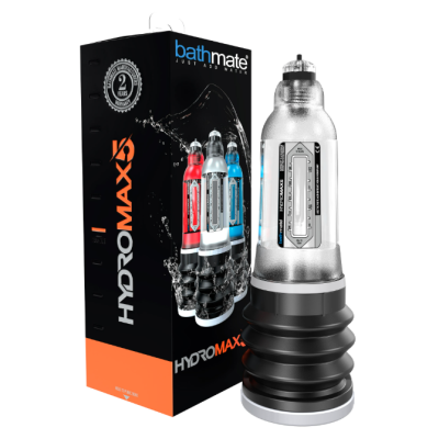 Гидропомпа "Bathmate" Hydromax5 crystal прозрачная Интим Хаус