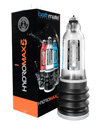 Гидропомпа "Bathmate" Hydromax5 crystal прозрачная Интим Хаус