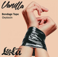 Скотч для бондажа "Vanila" черный 20 м Интим Хаус