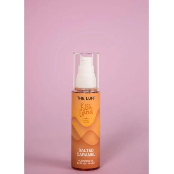 Гель "The luff" Kiss Land карамель с эффектом теплое дыхание для оральных ласк 75 мл - Фотография №1