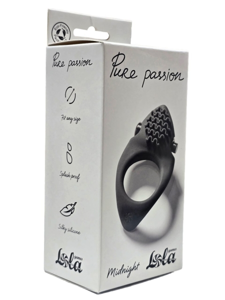 Кольцо "Pure Passion" Midnight черное - Фотография №4