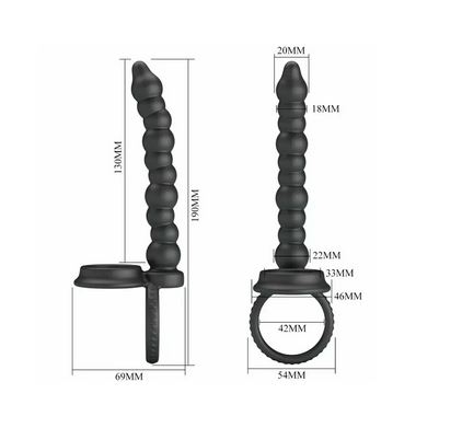 Насадка для двойного проникновения "Pretty Love" Dillion - Фотография №4