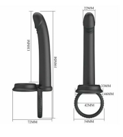 Насадка с подхватом на мошонку "Pretty Love" Moses - Фотография №3