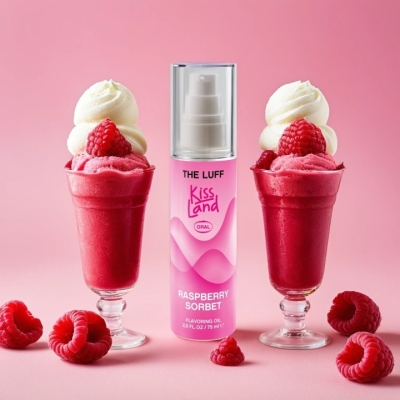 Массажный гель "The Luff" Kiss Land RASPBERRY SORBET Интим Хаус