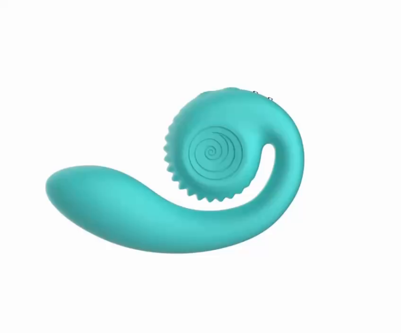 Вибратор SVibe Gizi бирюзовый с кейсом