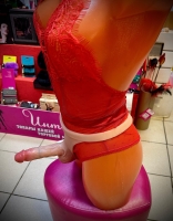 Страпон на реалистичных трусиках - Фотография №4