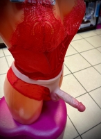 Страпон на реалистичных трусиках - Фотография №5