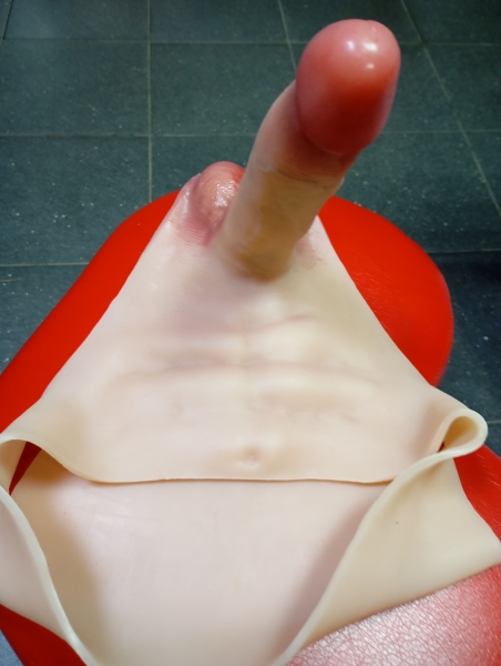 Страпон с реалистичными трусиками и поступательной стимуляцией - Фотография №3