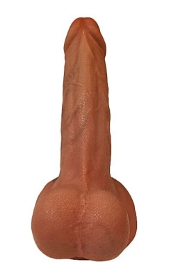 Фаллоимитатор реалистик толстенький на присоске Интим Хаус