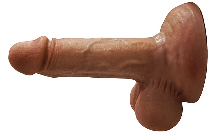 Фаллоимитатор реалистик толстенький на присоске - Фотография №2