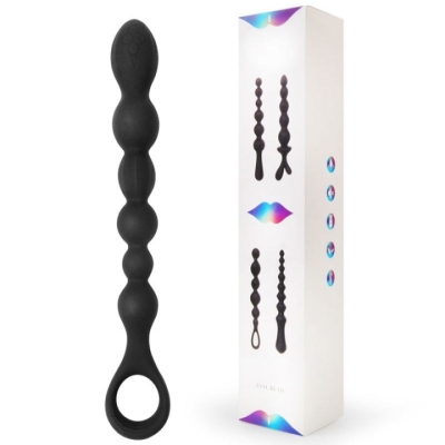 Анальные бусы "I-Moon" черные Интим Хаус