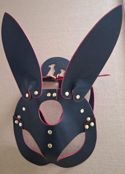 Двусторонняя маска зайчика, унисекс - Фотография №3