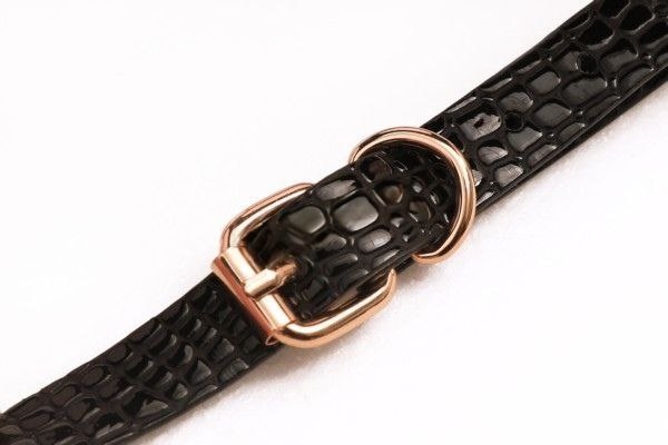 Маска кошечки на глаза черная с кружевной сеточкой - Фотография №2