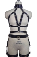 Портупея женская открытый лиф и пояс Интим Хаус