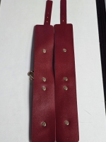 Фиксация крестовая оковы и поножи с золотой фурнитурой "Бордо" - Фотография №4