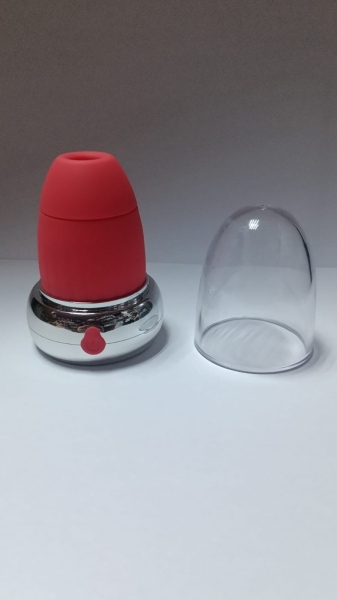 Вибратор сосунок для клитора в футляре в виде соски - Фотография №3
