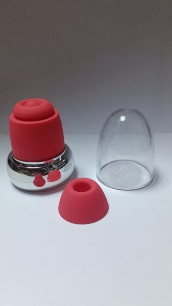 Вибратор сосунок для клитора в футляре в виде соски - Фотография №4