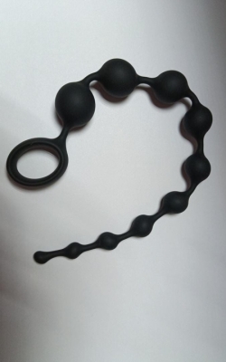 Цепочка "Lola" черная на колечке Интим Хаус